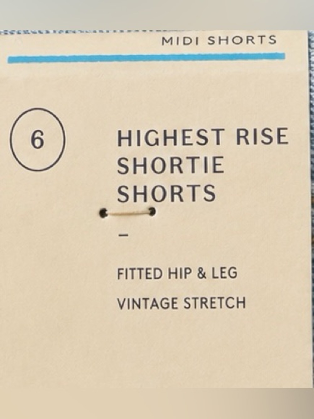Universal Thread Highest Rise Distressed  stretch Denim Cutoff Jean Shorts NWT 6 - Picture 6 of 14
